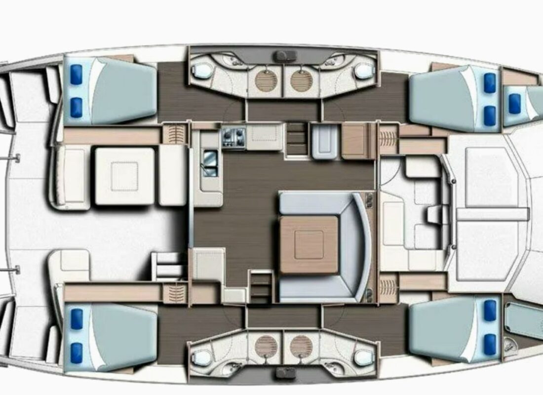 MC47-3 Моторный катамаран MC47