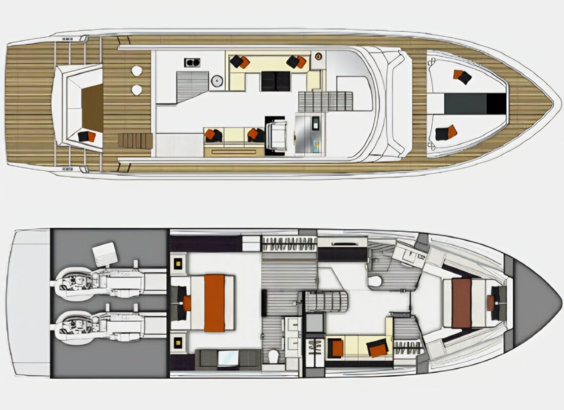 MY08-3 Моторная яхта MY08
