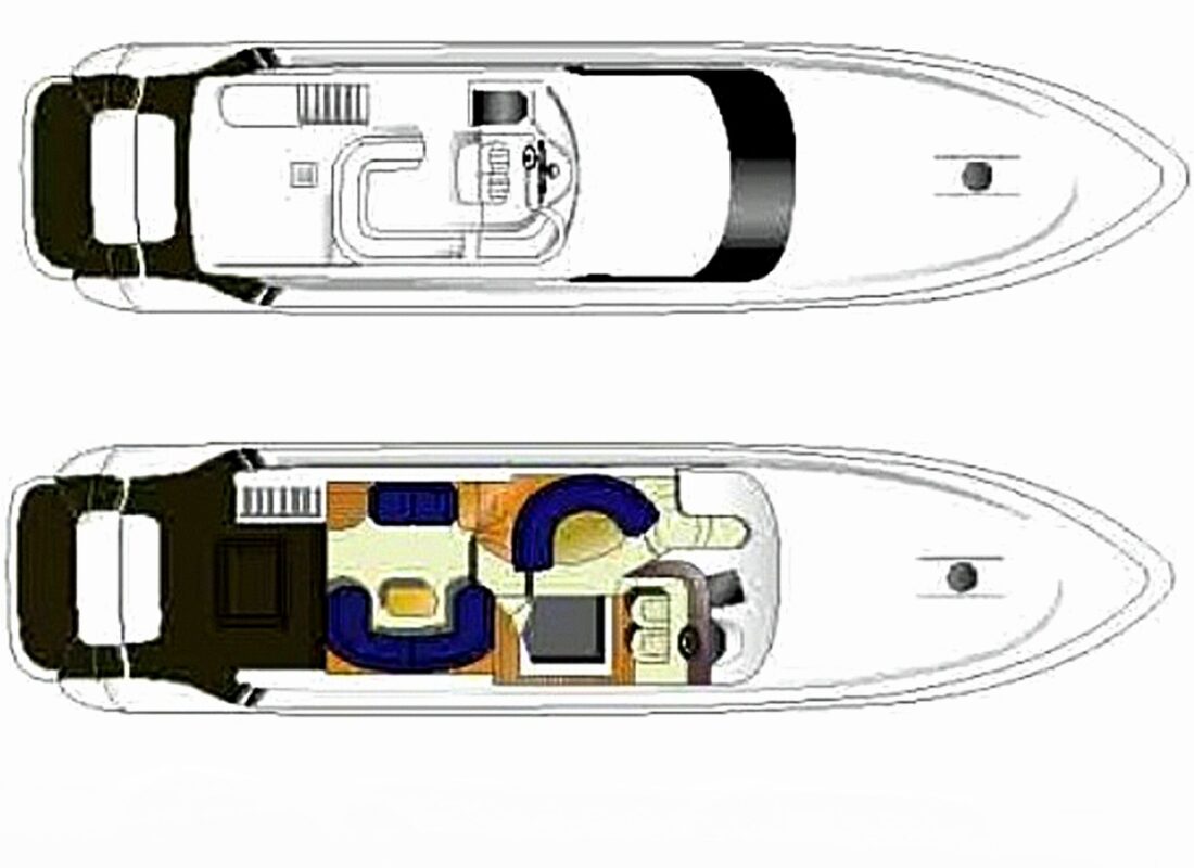 MY58-2 Моторная яхта MY58